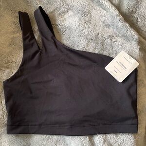 Women’s Fabletics Asymmetric Double Strap MIDI Bra NWT